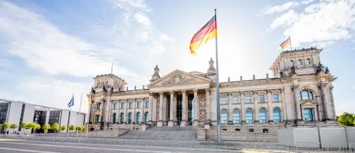 Berlin city view