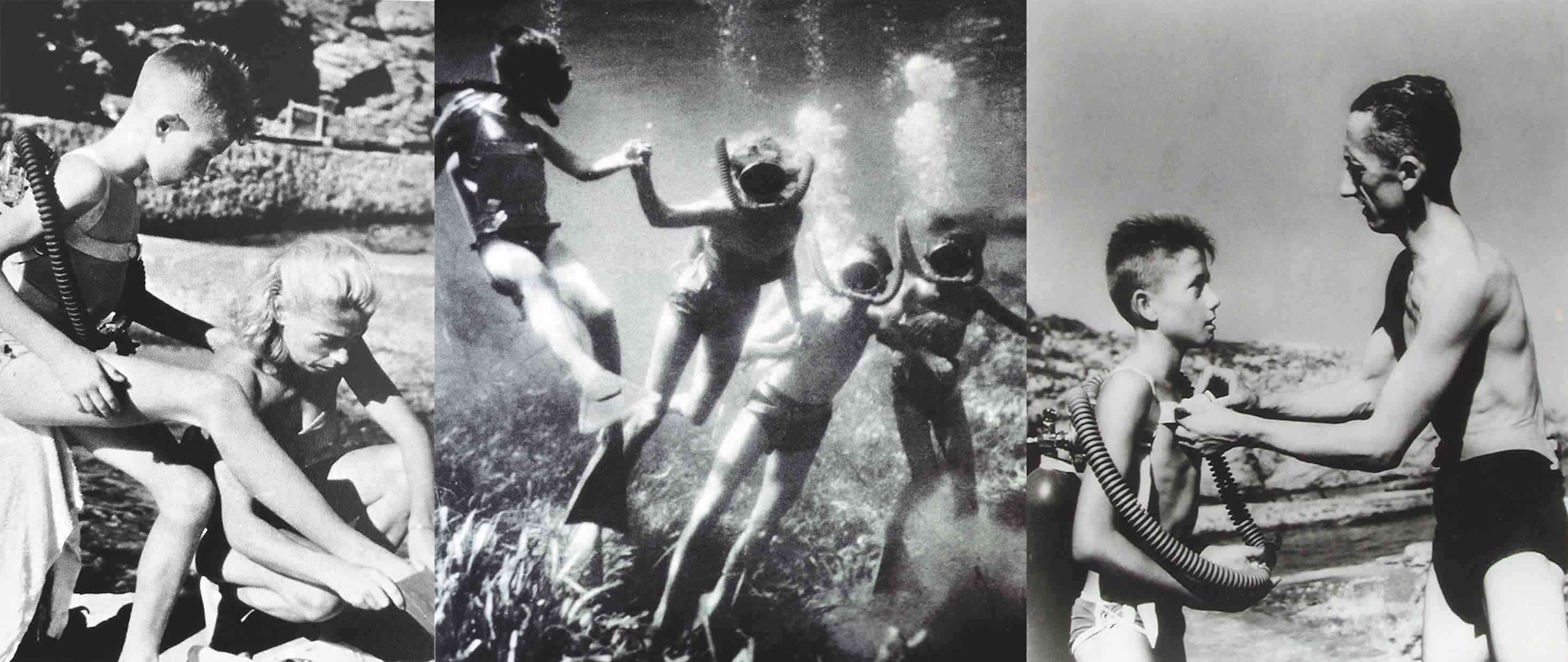 Portrait of Jean‑Michel Cousteau promoting ocean conservation