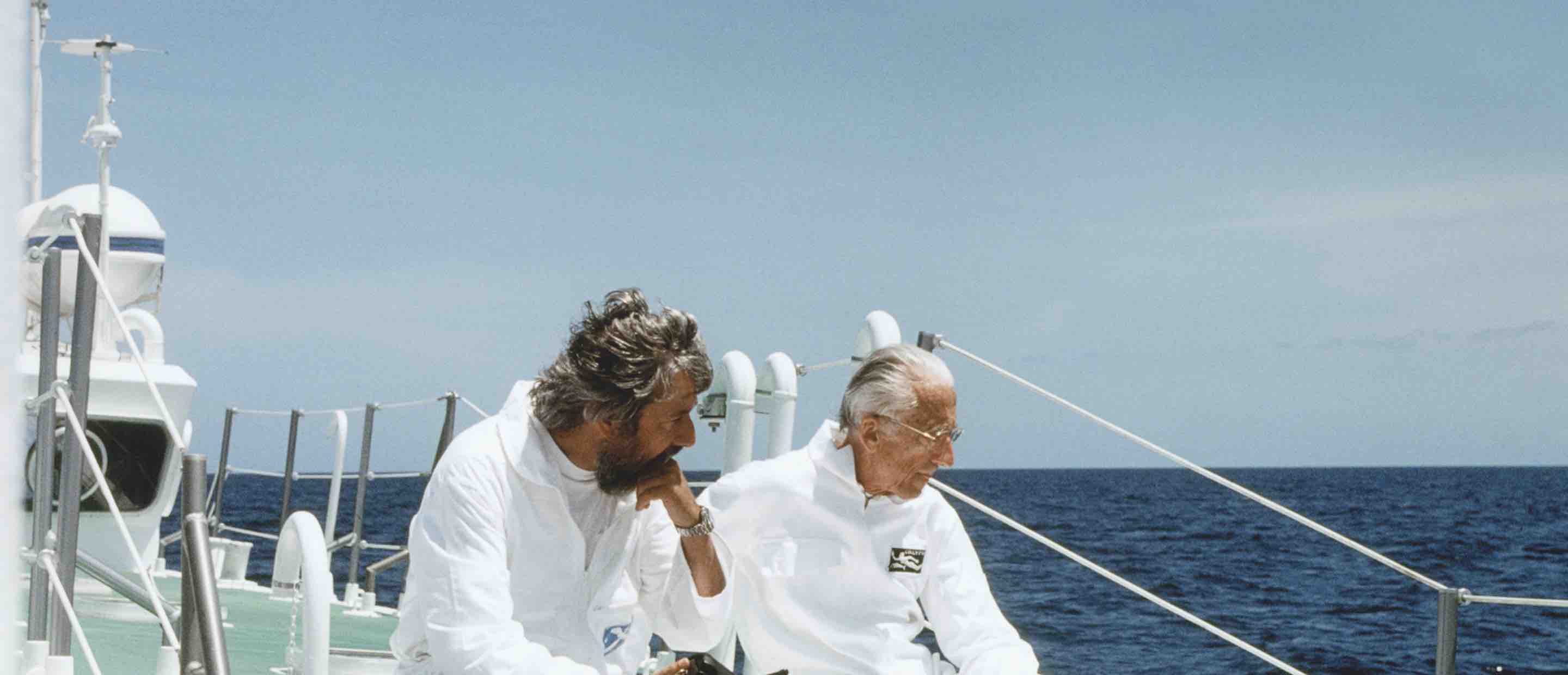 Jean‑Michel Cousteau discussing ocean conservation and sustainability