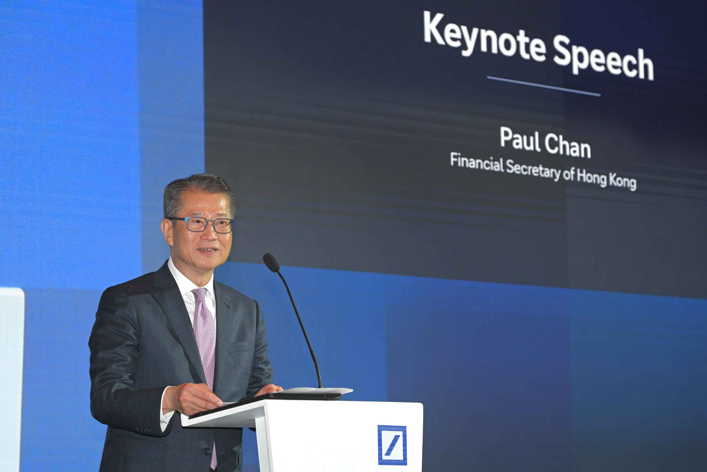 Paul Chan at a family office event on emerging markets and investments